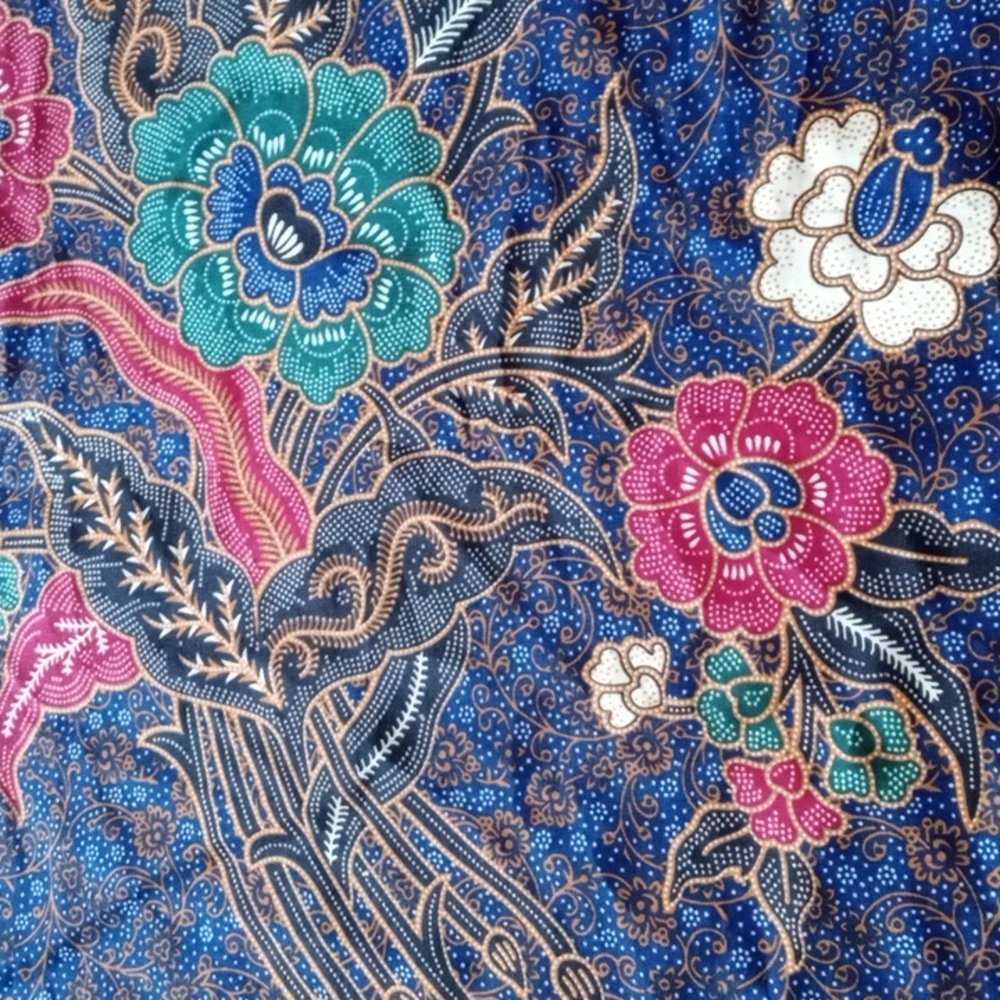 Batik tablecloth rectangular